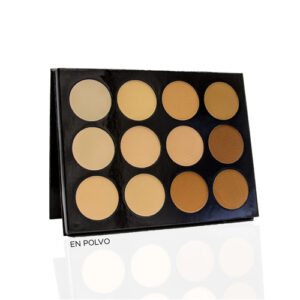 Celebré Pro-HD - Contour & Highlight Palette 12 Shades Polvo